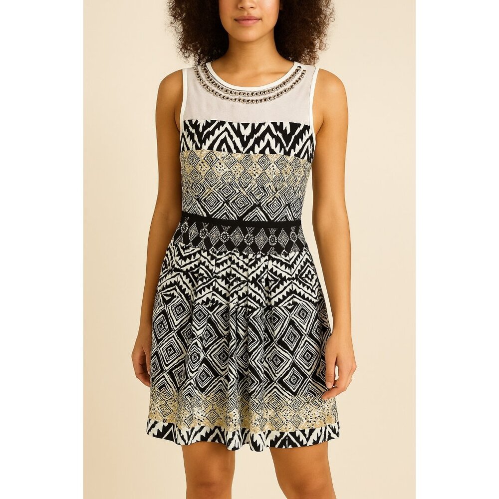 Roz‎ & Ali Sleeveless Fit & Flare Dress